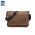 Vintage high quality waterproof canvas messenger bag,crossbody sling bag